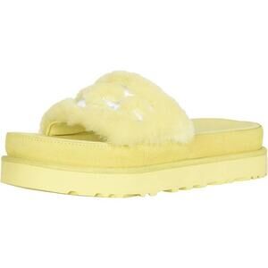 Authentic UGG Women's Laton Fur Slide Sandal  Margarita Sz-7